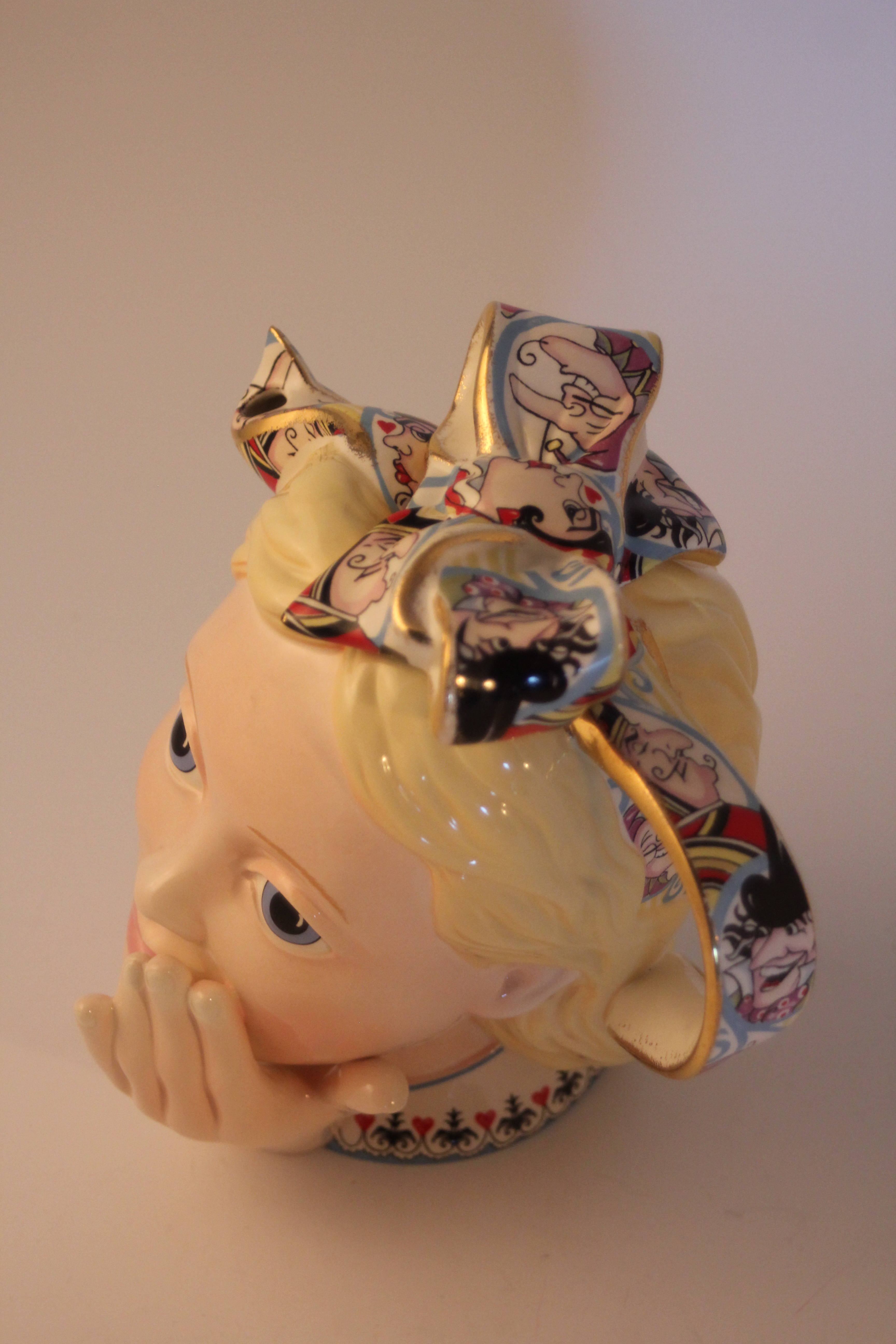 Vintage Cardew Collectibles Alice Teapot 