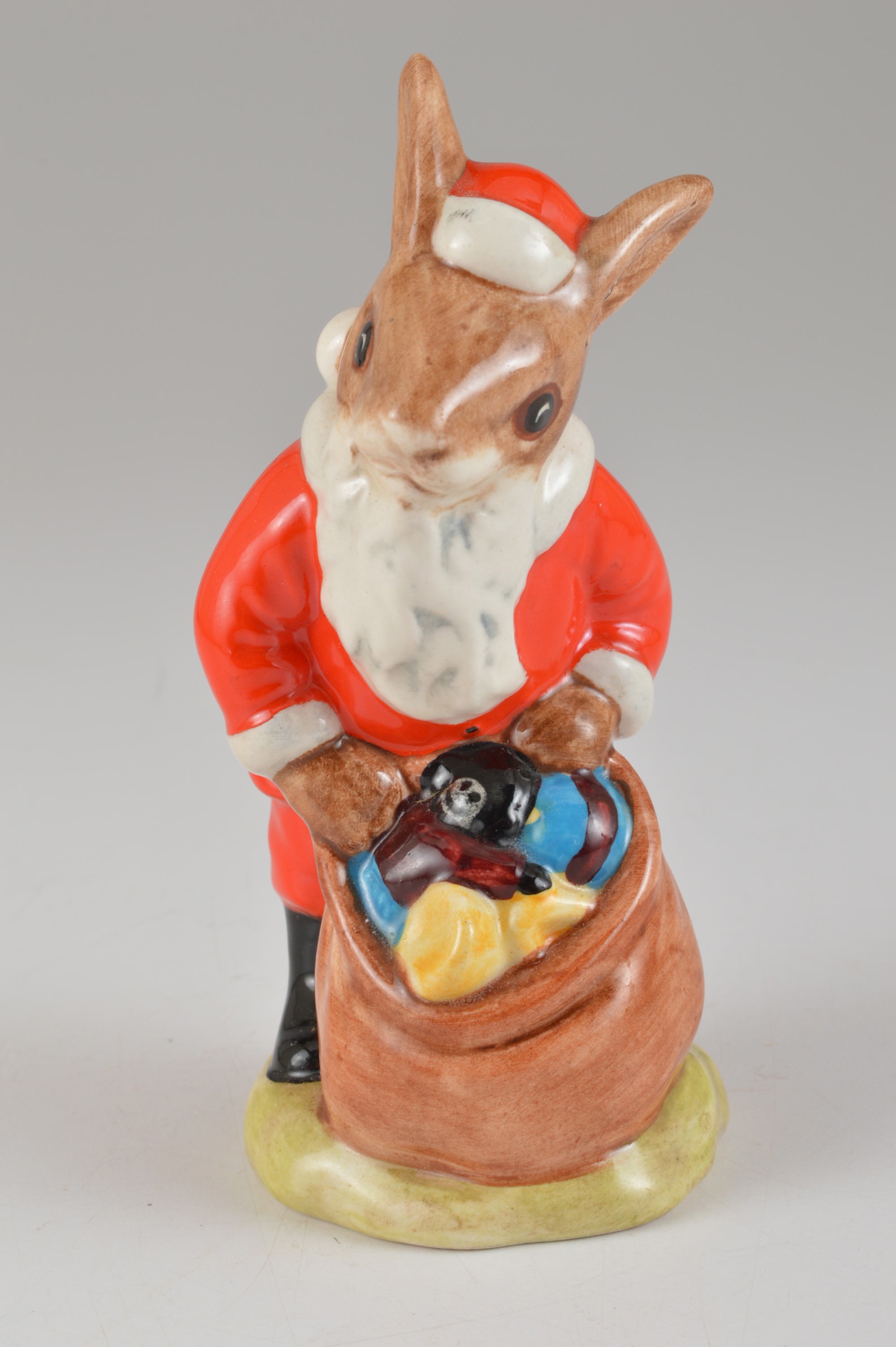 Porcelain 'Santa Bunnykins' Figurine and Music Box