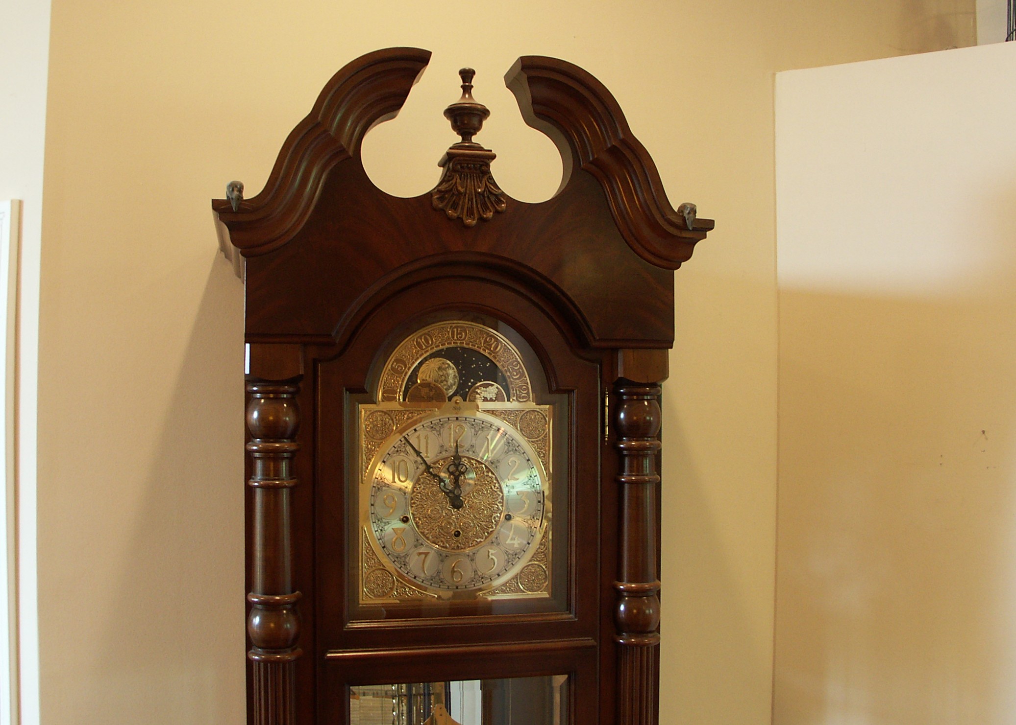 Cherry Sligh Grandfather Clock