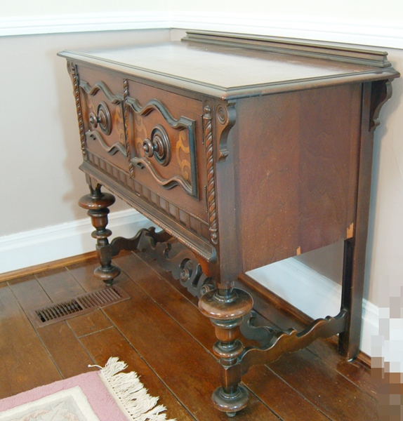 Vintage Jacobean Revival Server