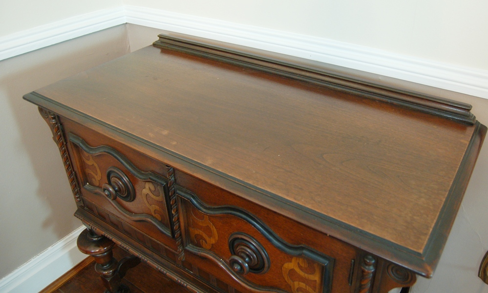 Vintage Jacobean Revival Server