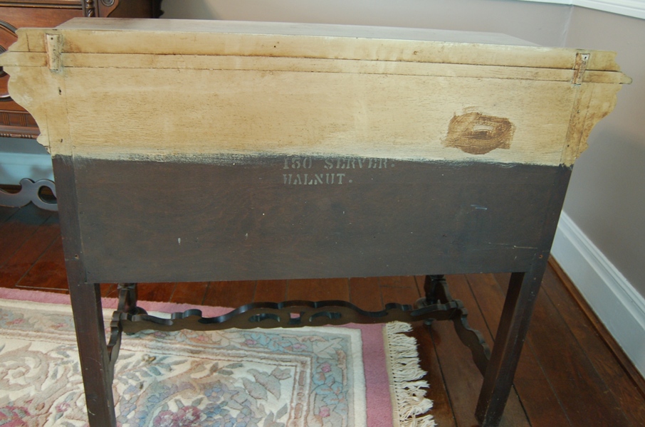 Vintage Jacobean Revival Server