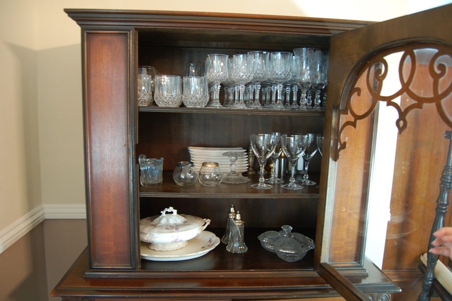 Vintage Jacobean Revival Cabinet