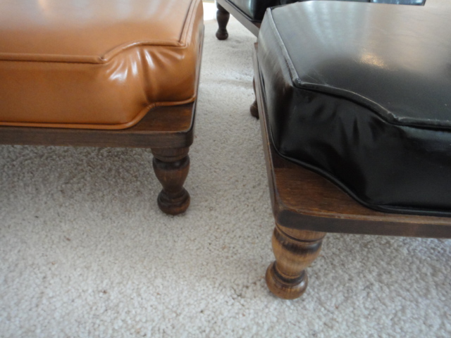 Mid-Century Ethan Allen Stackable Foot Stools