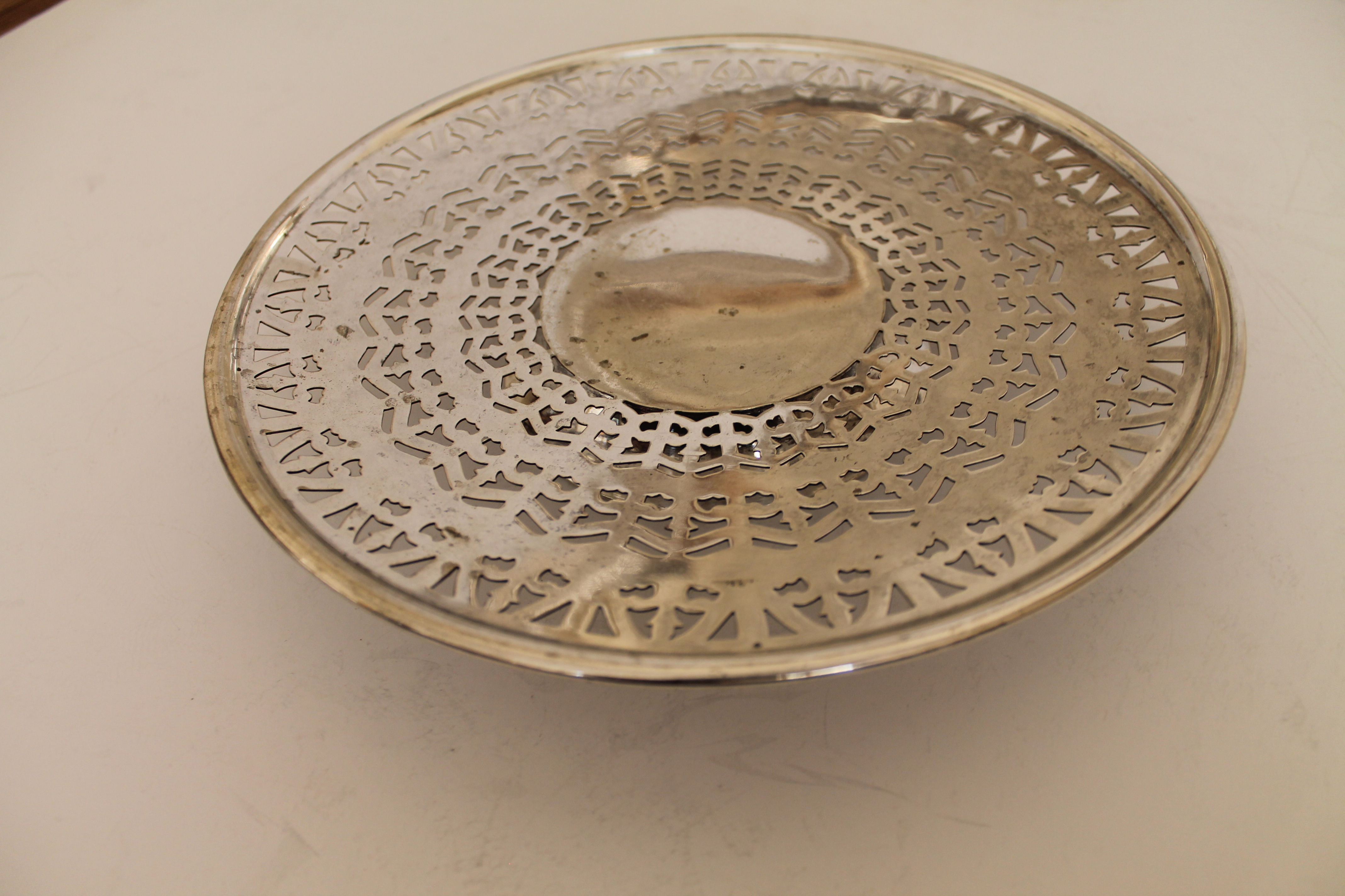 Set of Silver and Nickle Silver Plates  
