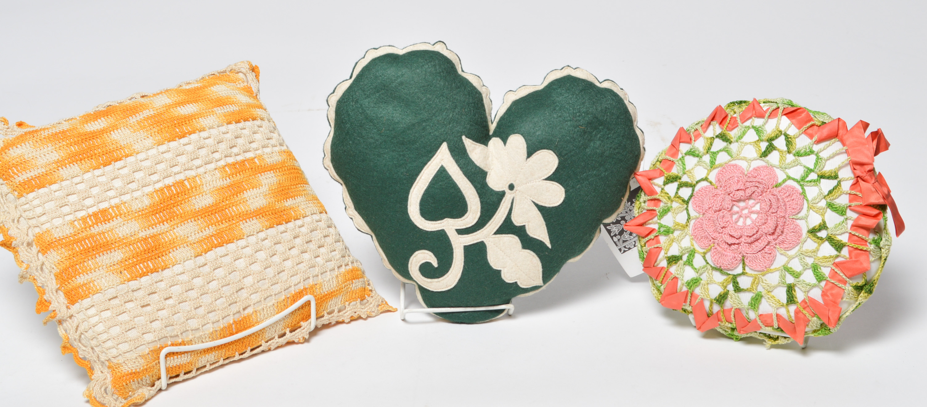 Collection of Vintage Throw Pillows 