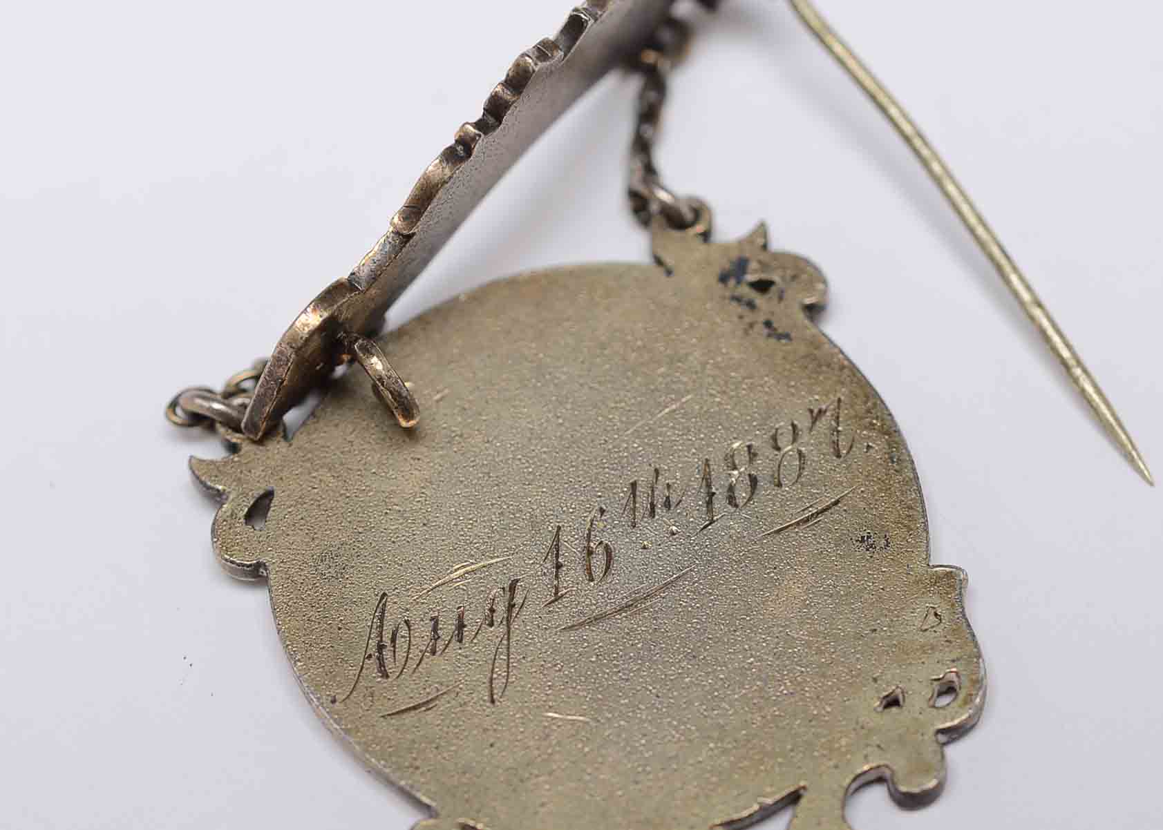 Pair of Circa 19th Century Camp Medal