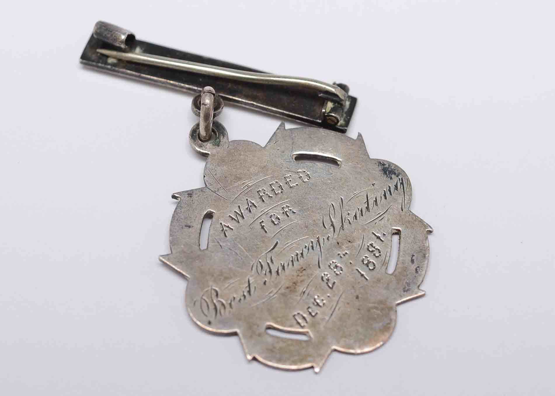Pair of Circa 19th Century Camp Medal