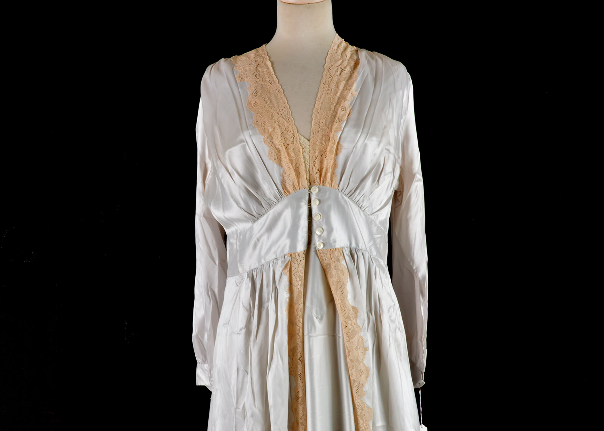 Vintage Nightgown with Coordinating Robe
