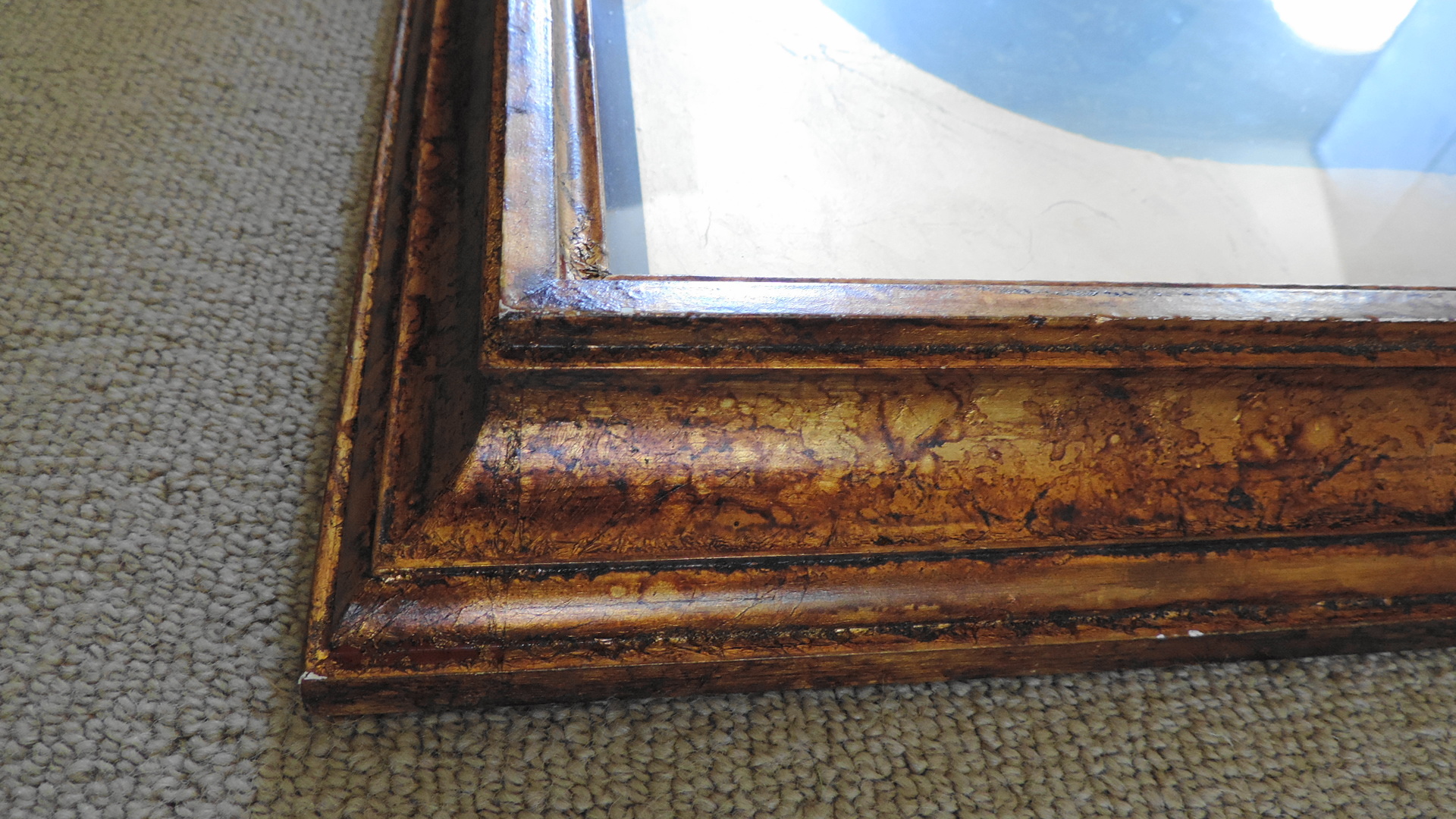 Asian Art Piece in a Shadowbox Frame