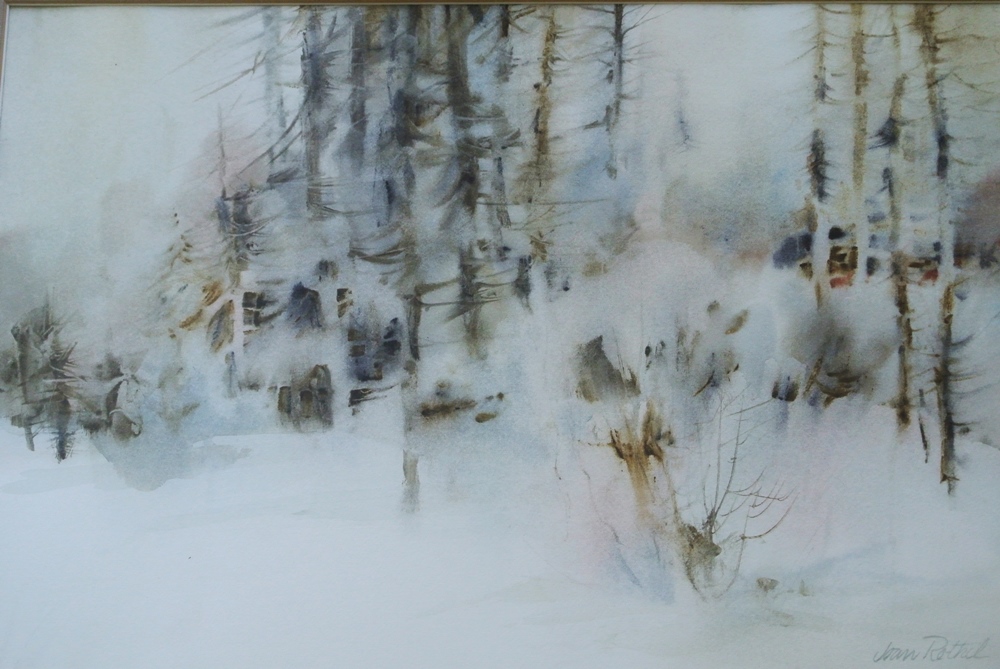 Original Watercolor by Artist Joan Rothel