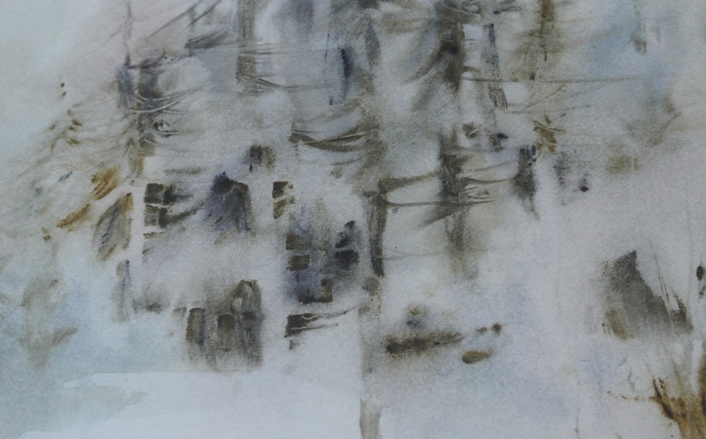 Original Watercolor by Artist Joan Rothel