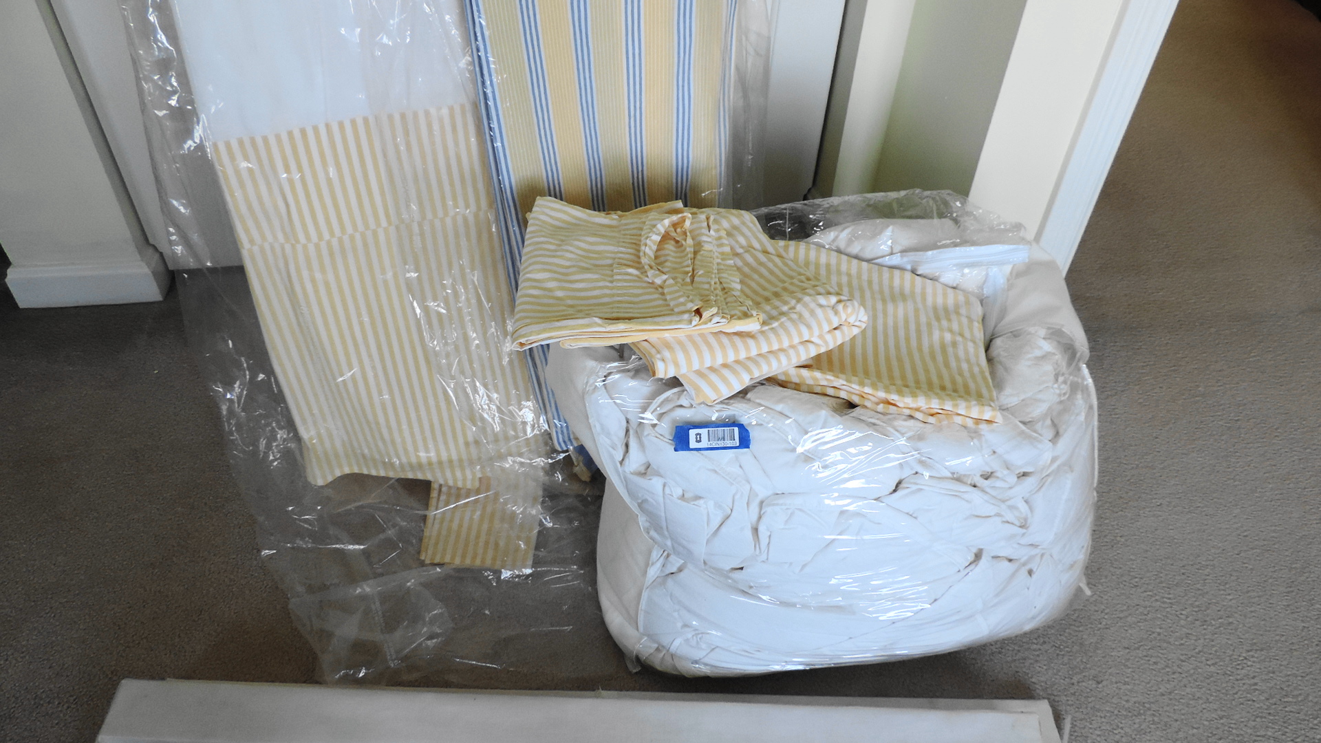 Beautiful Set of Bed Linens with Window Treatments