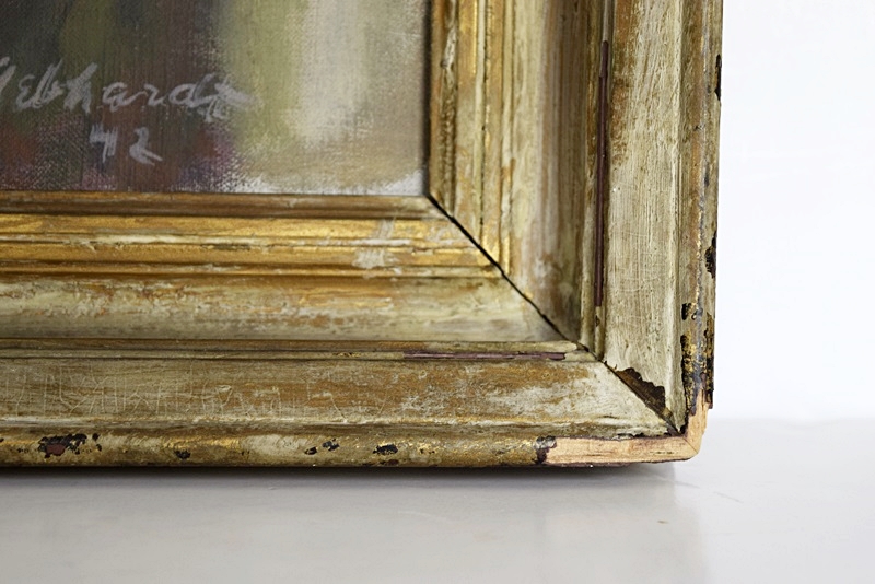 An Original Floral Painting by William E. Gebhardt