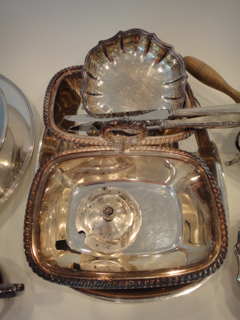 Silver-Plated Serving Pieces