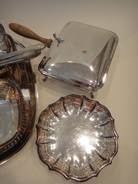 Silver-Plated Serving Pieces