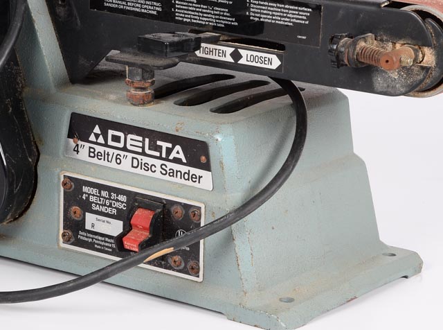 Delta 4" Belt 6" Disc Sander