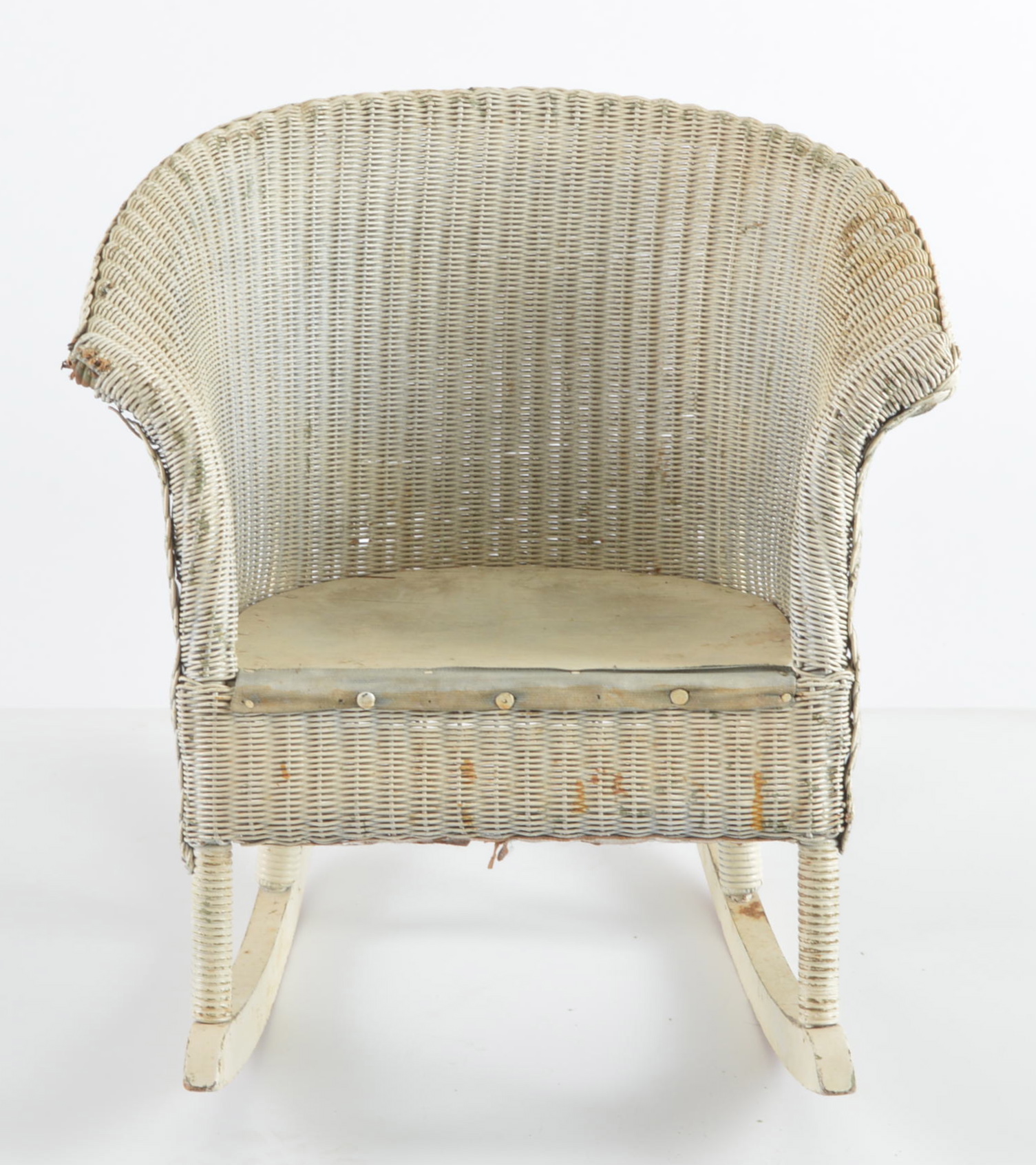 Vintage Child's Wicker Rocking Chair