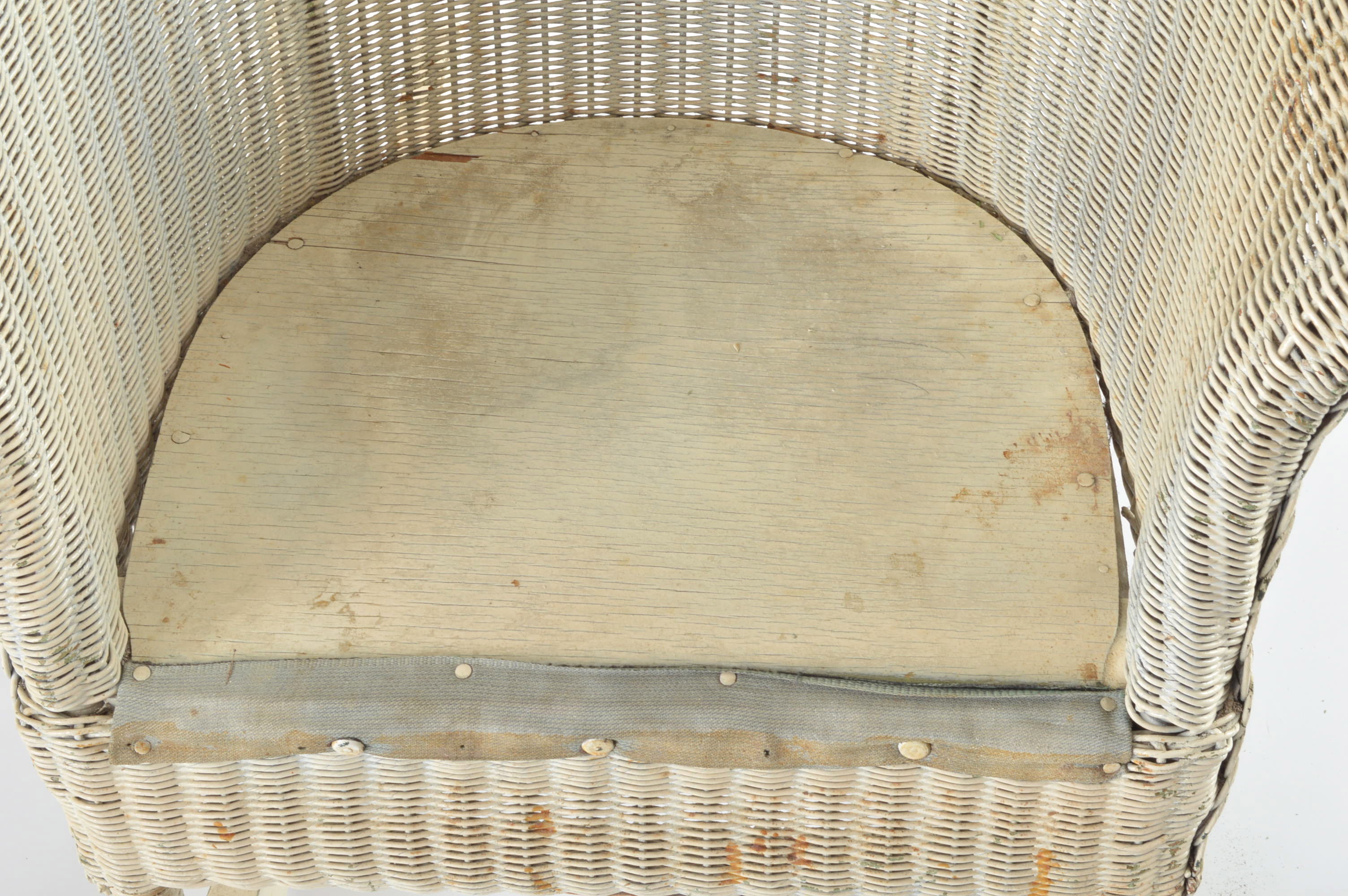 Vintage Child's Wicker Rocking Chair