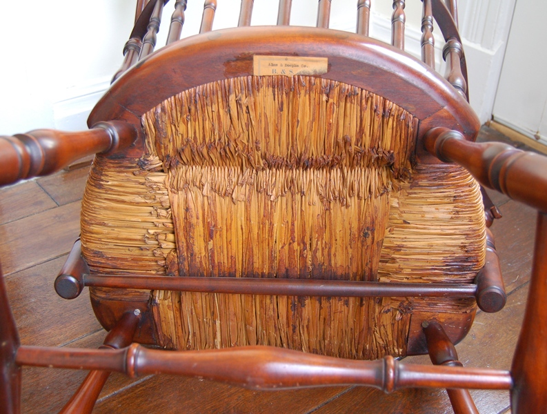 Antique Sack-Back with Comb Windsor Armchair
