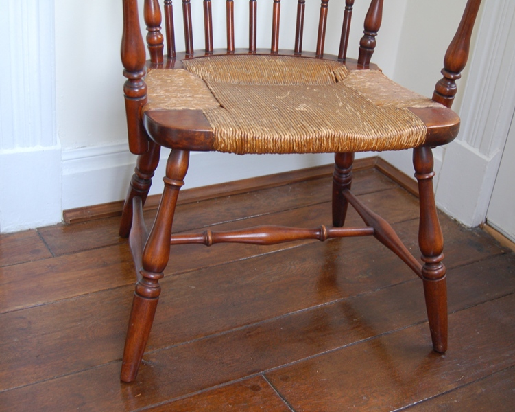 Antique Sack-Back with Comb Windsor Armchair
