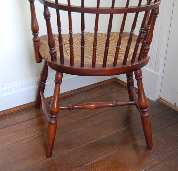 Antique Sack-Back with Comb Windsor Armchair