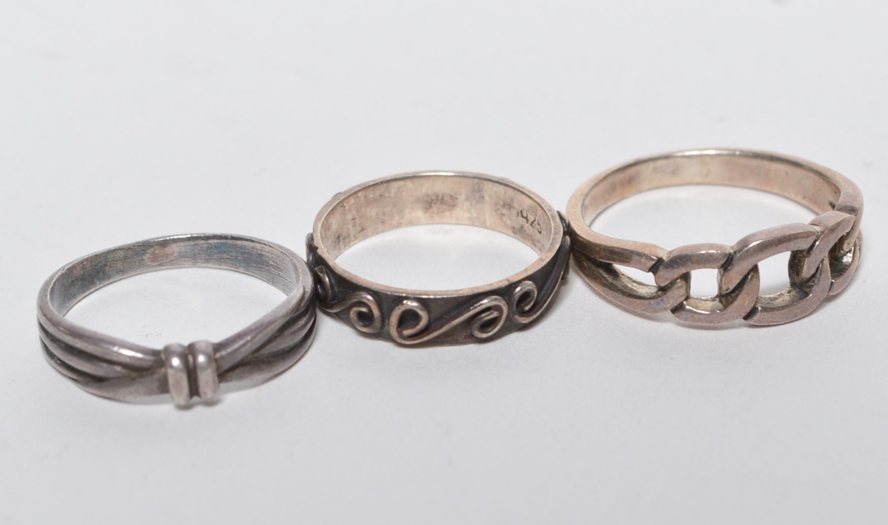 Collection of Vintage Sterling Silver Rings 