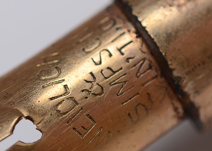 Antique Gold Plated Victorian Fountain Pen