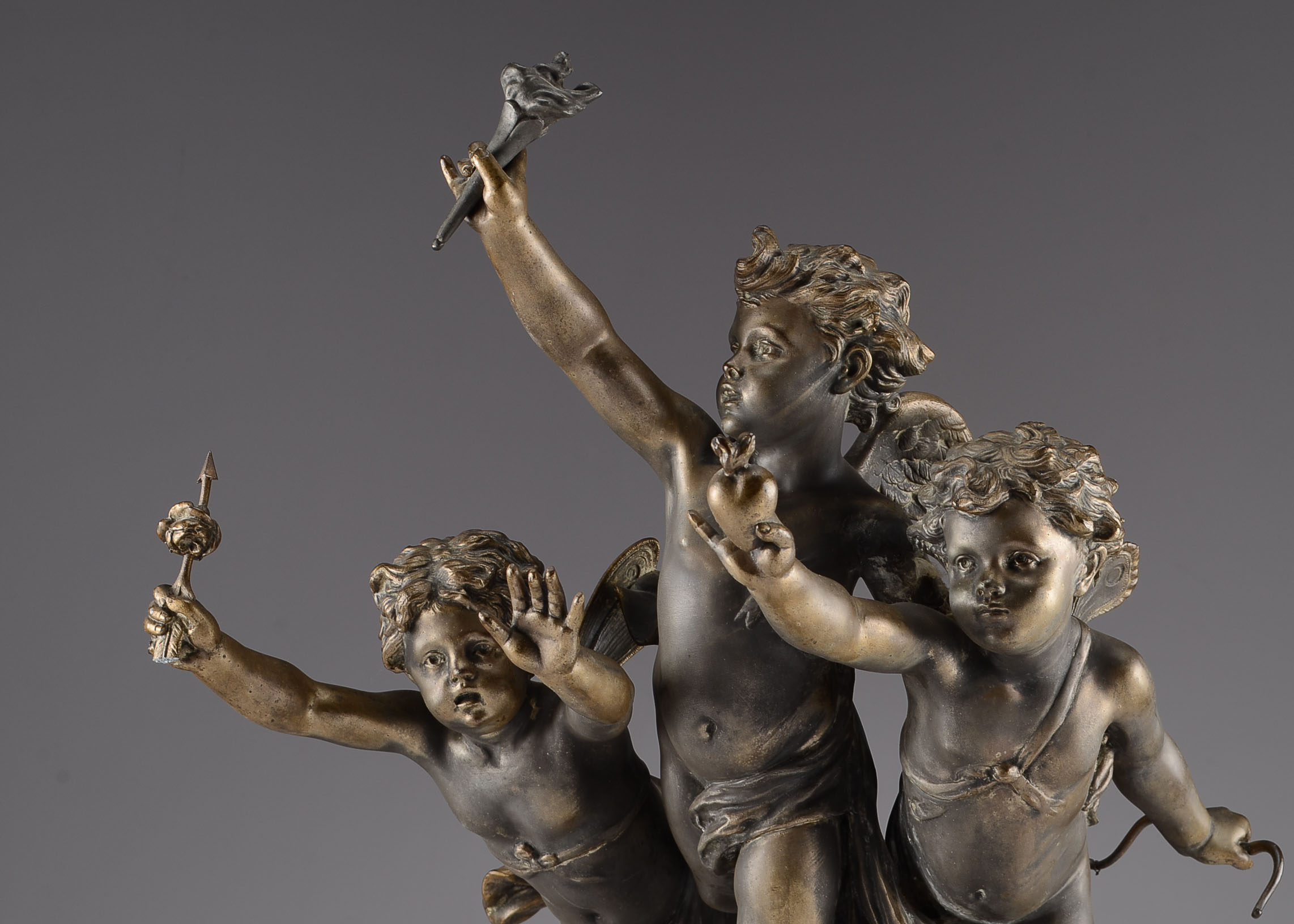 Jean Louis Gregoire, 1840-1890, France, "Love's Victory" Statue