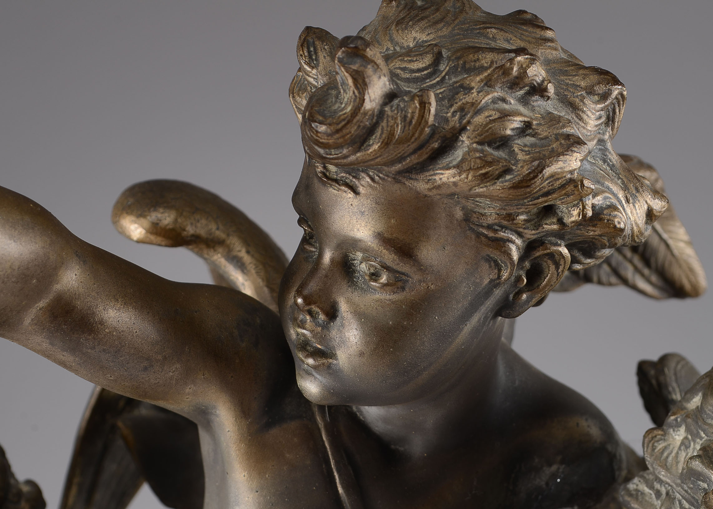 Jean Louis Gregoire, 1840-1890, France, "Love's Victory" Statue