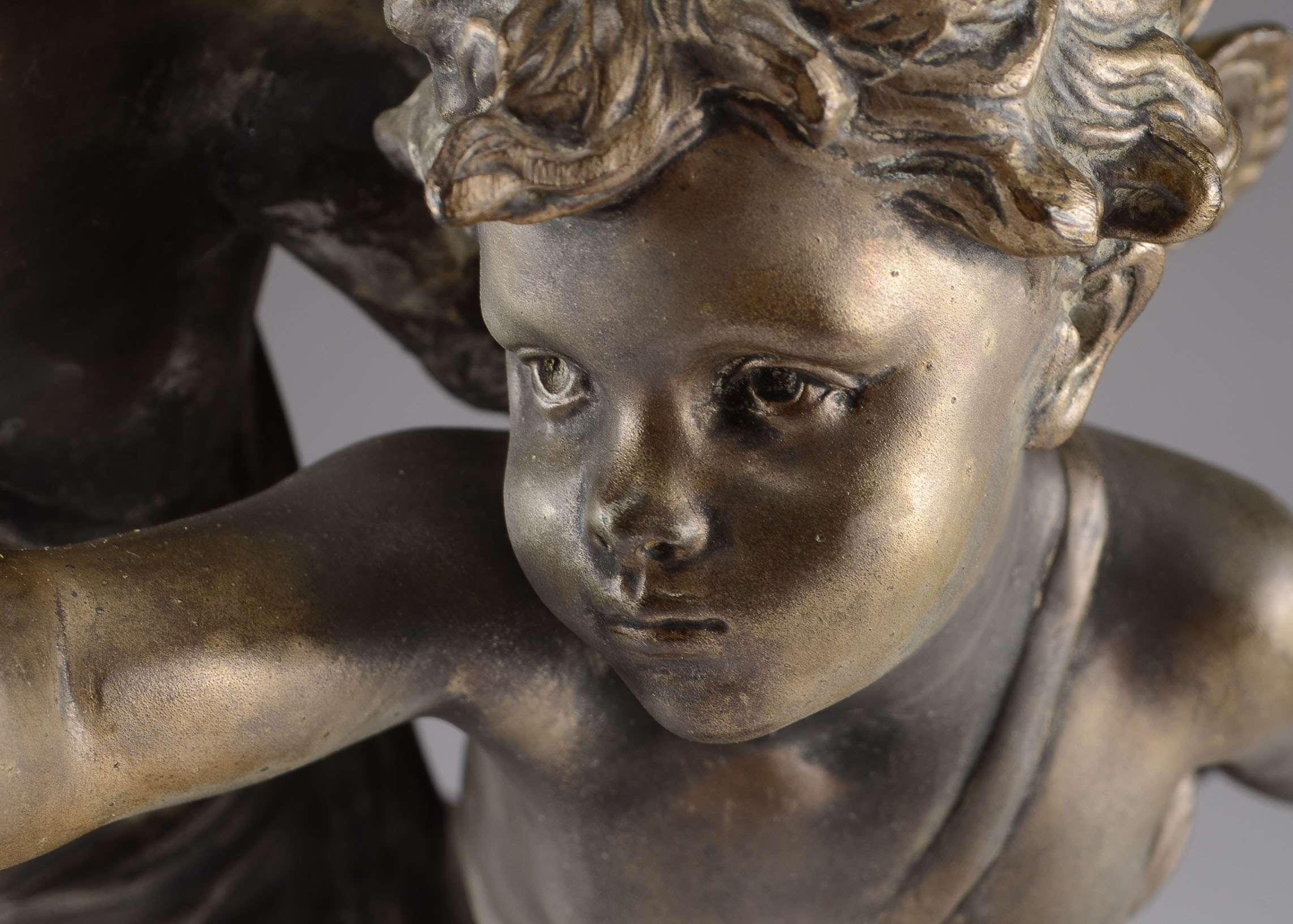 Jean Louis Gregoire, 1840-1890, France, "Love's Victory" Statue