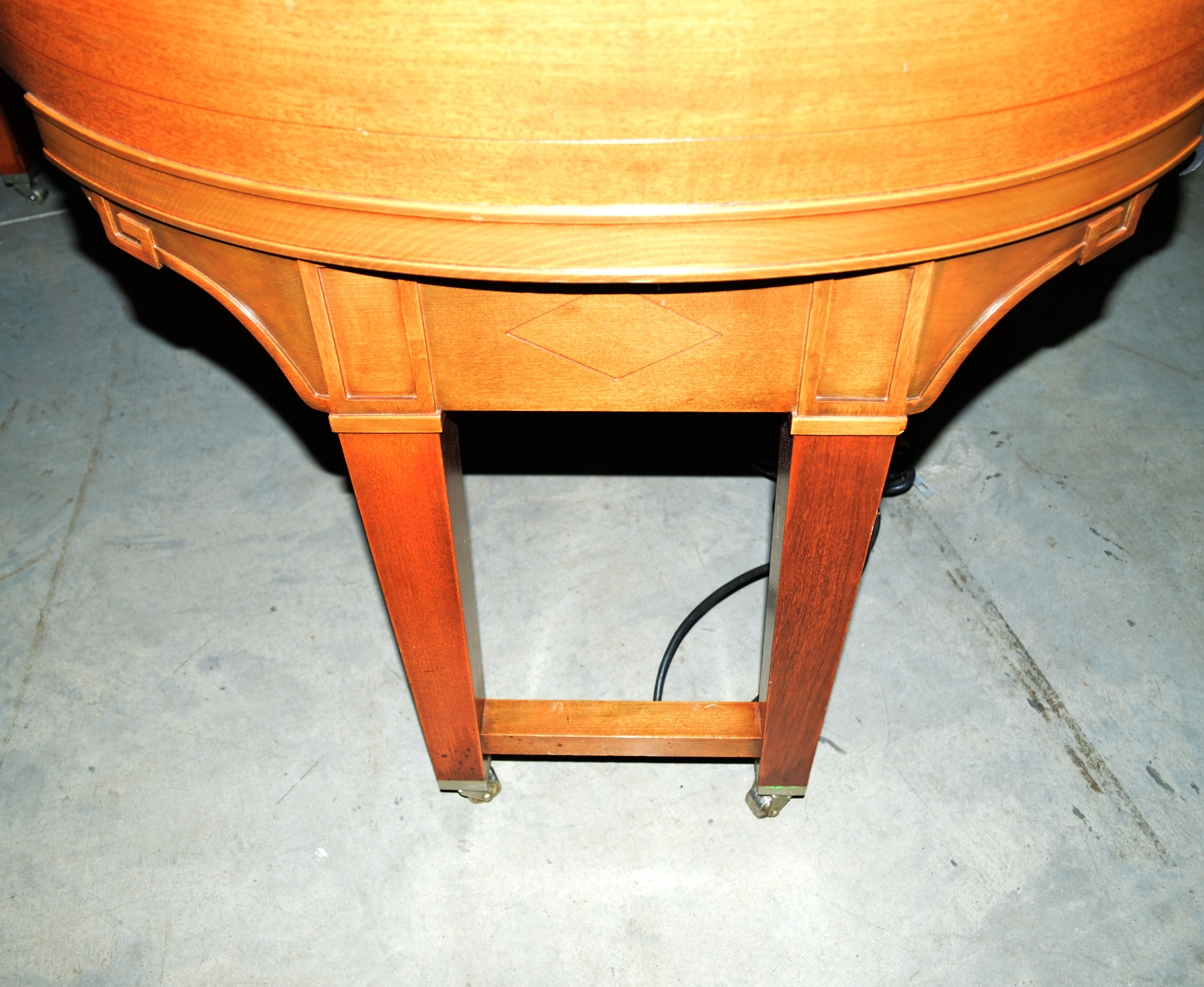 George Steck Player Baby Grand Piano and Bench