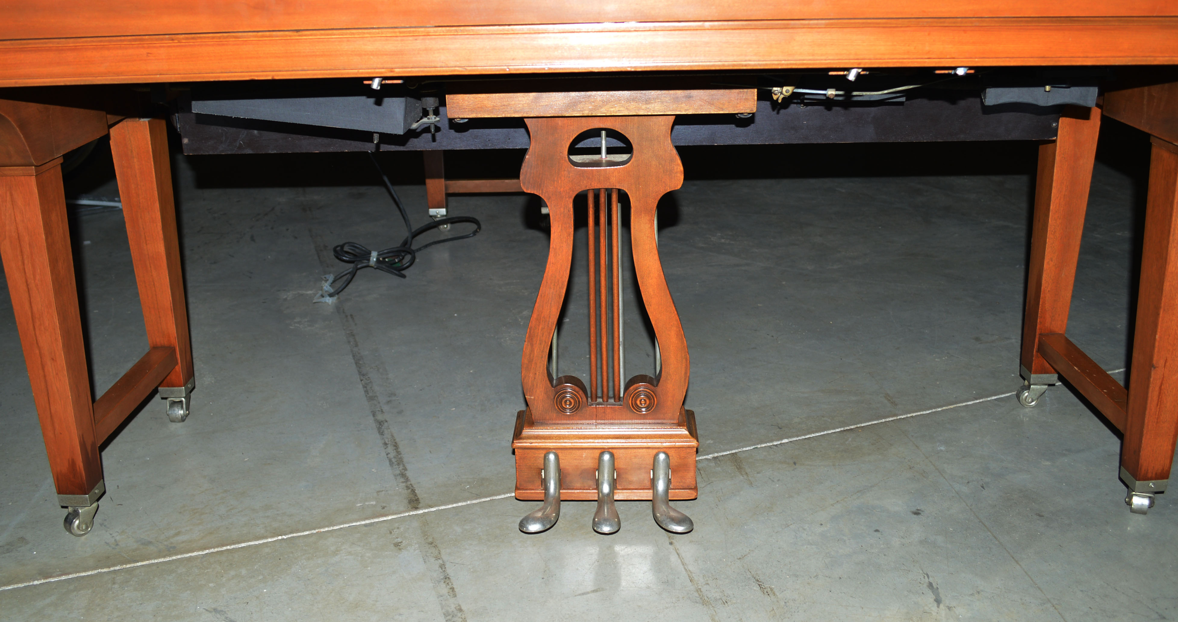 George Steck Player Baby Grand Piano and Bench