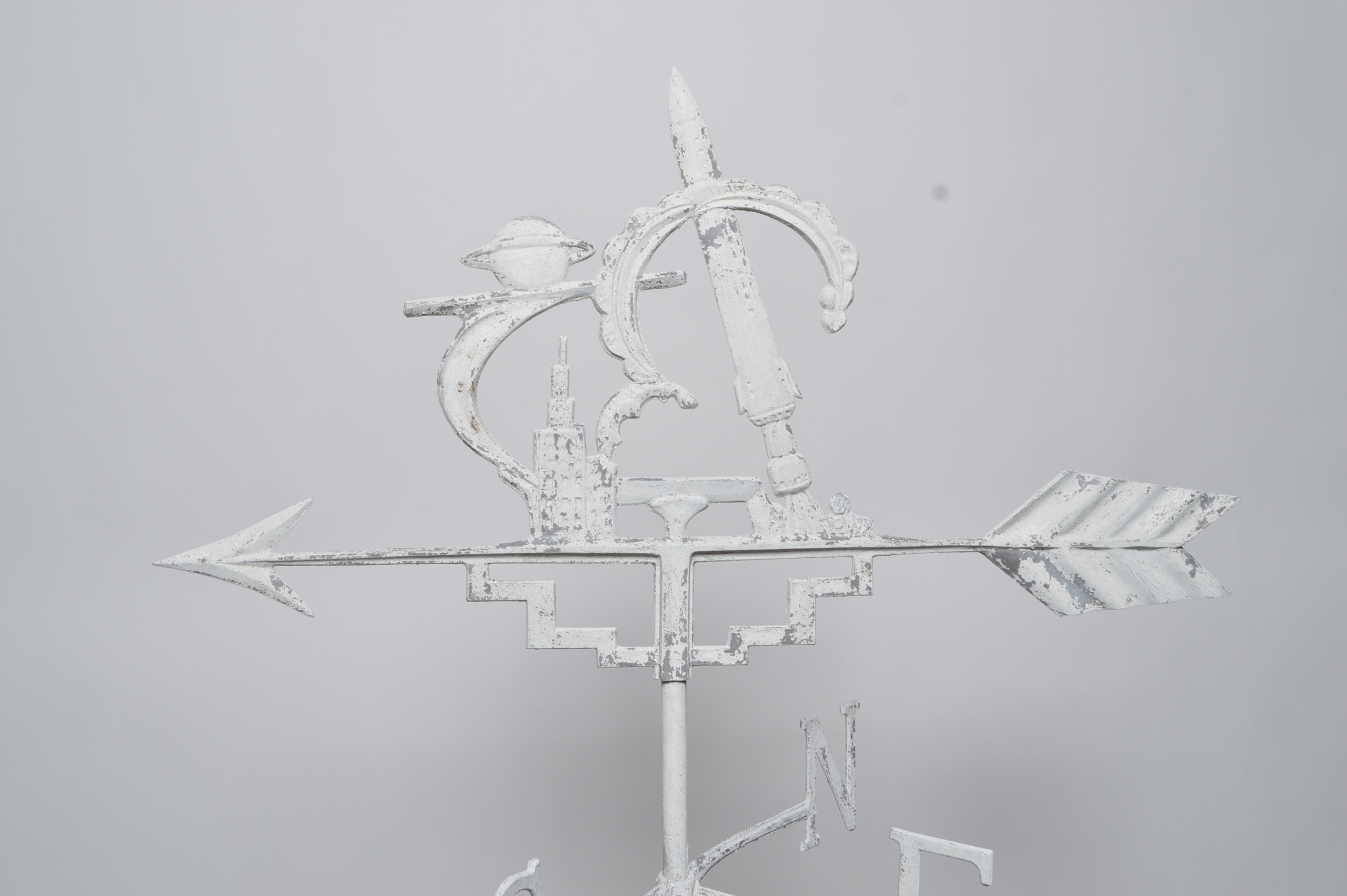 Cupola with a Space Theme Weathervane