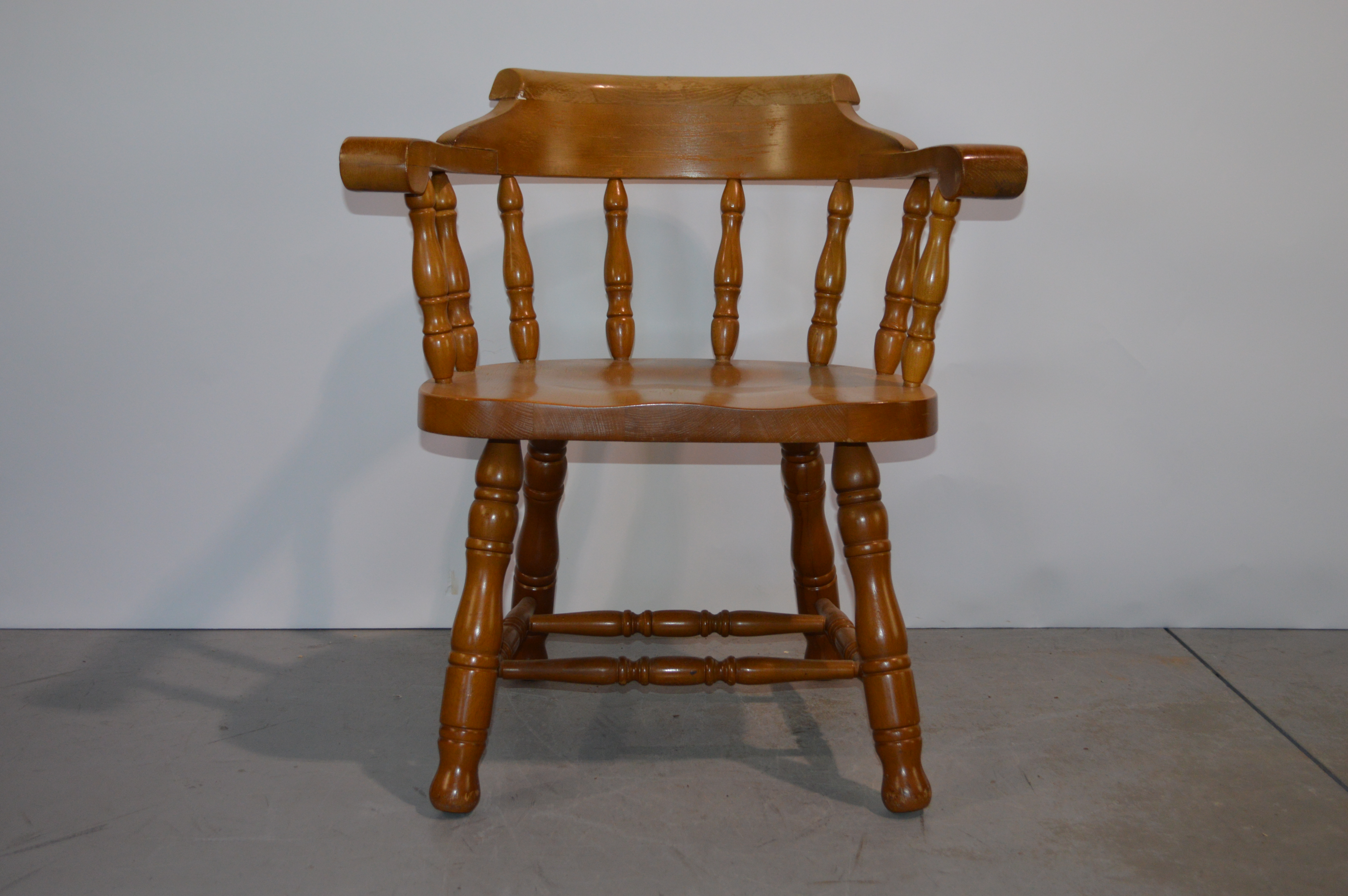 Early American - Style Maple Armchair