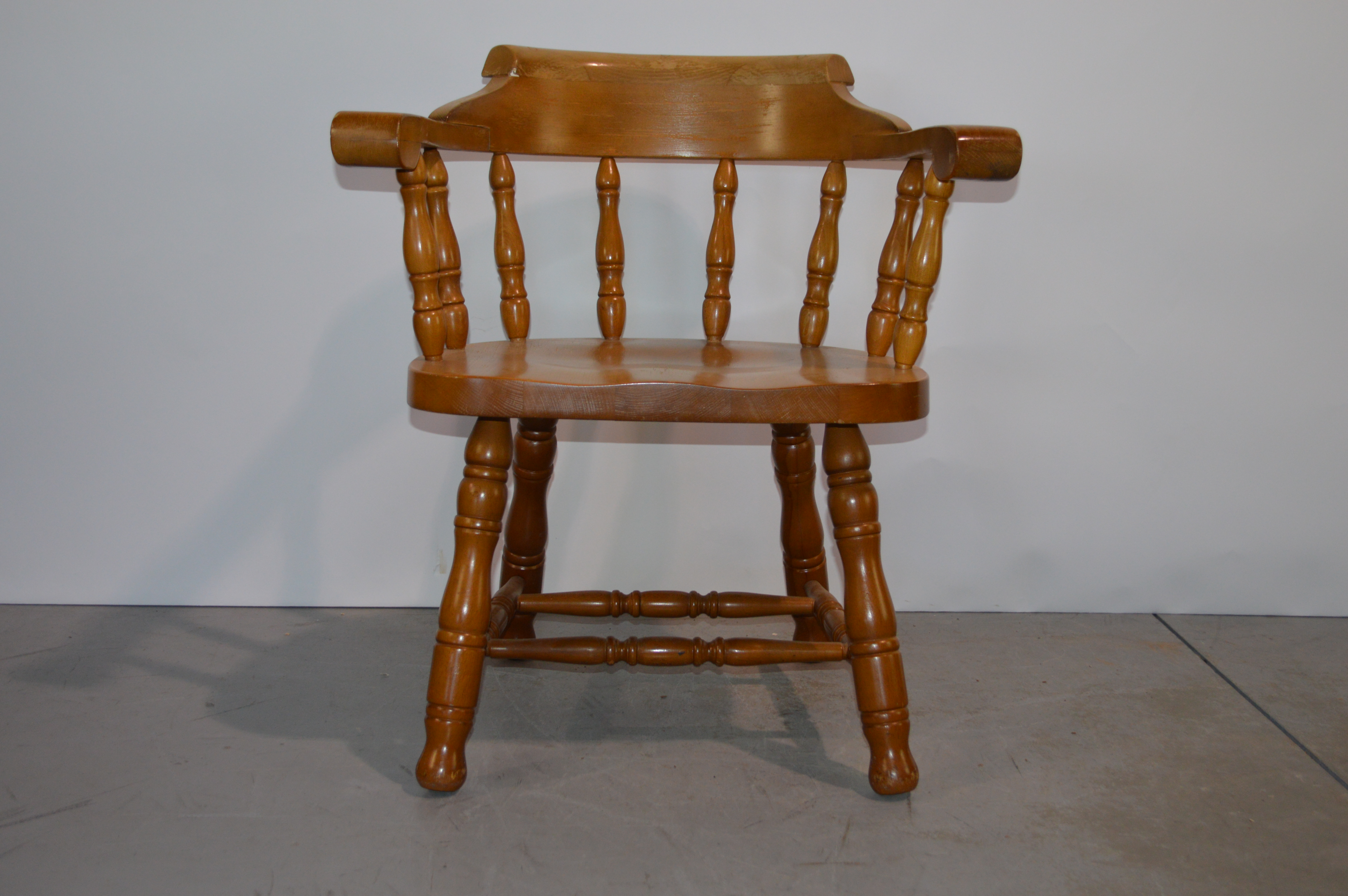 Early American - Style Maple Armchair