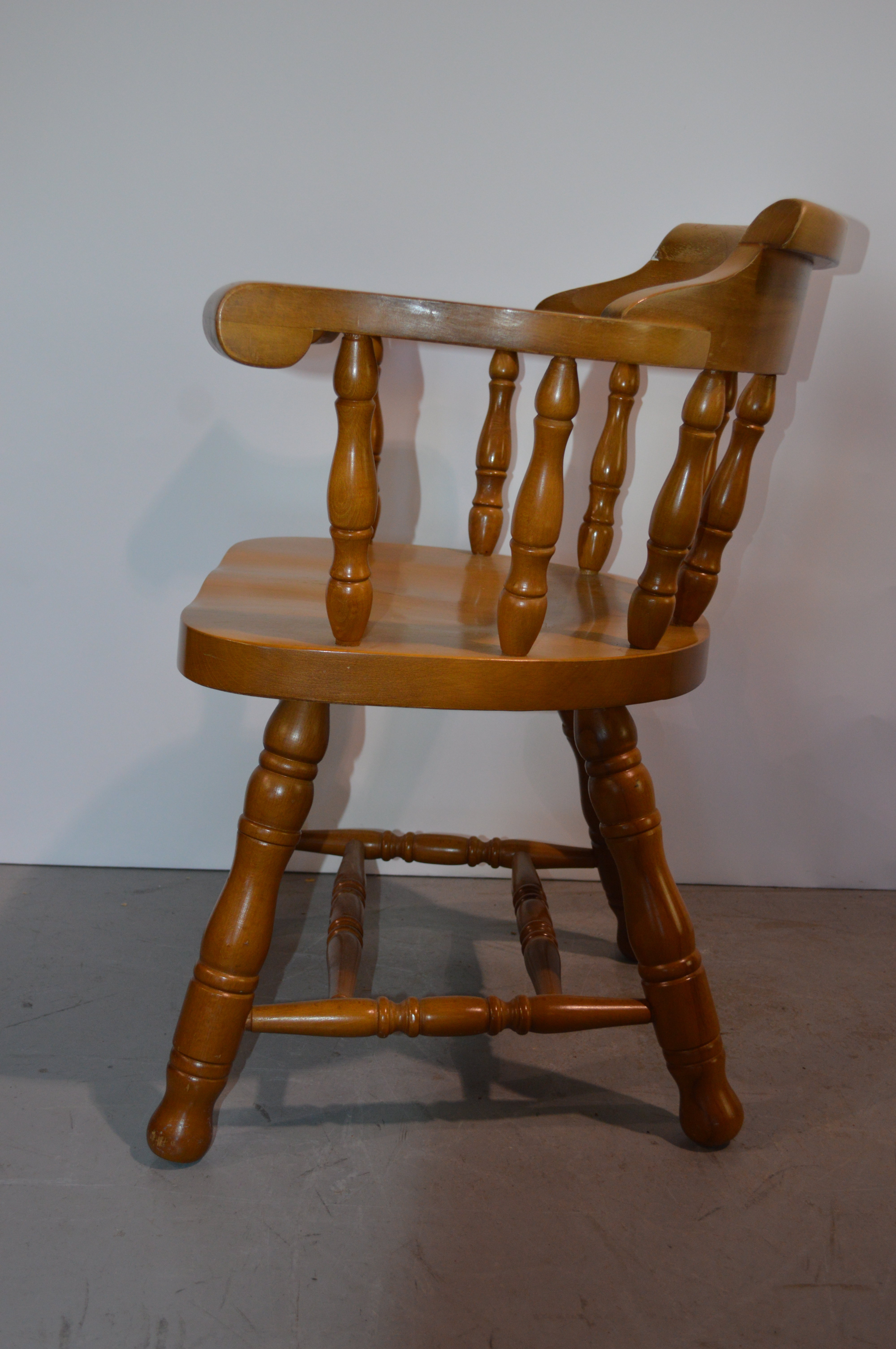 Early American - Style Maple Armchair
