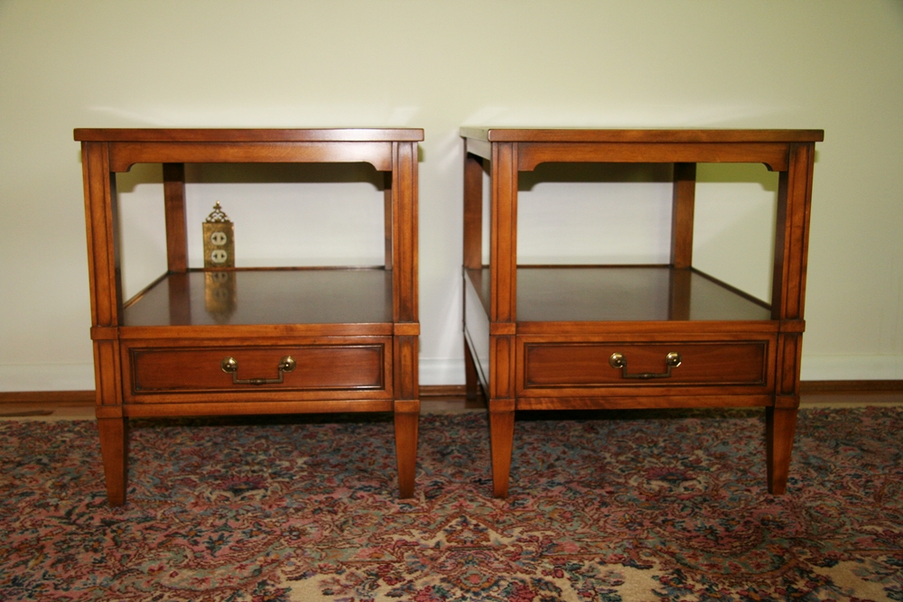 Vintage Hekman Furniture End Tables