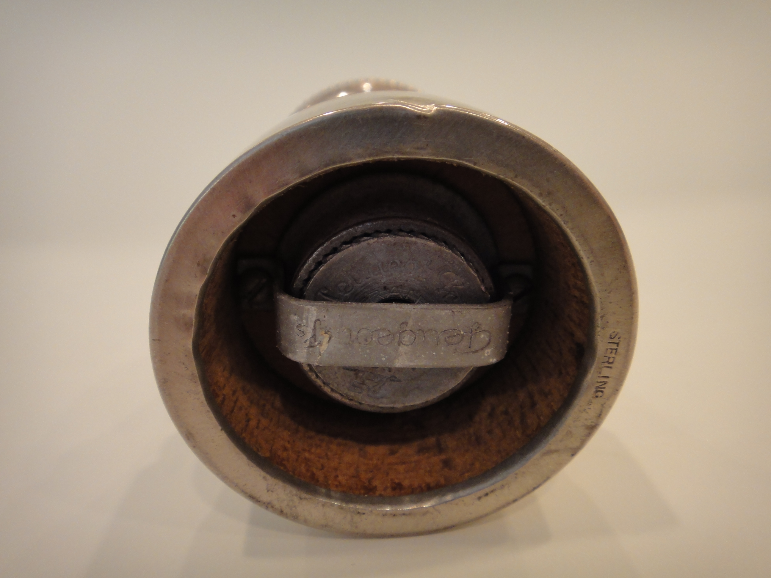 Fantastic French Peugeot Sterling Silver Pepper Mill