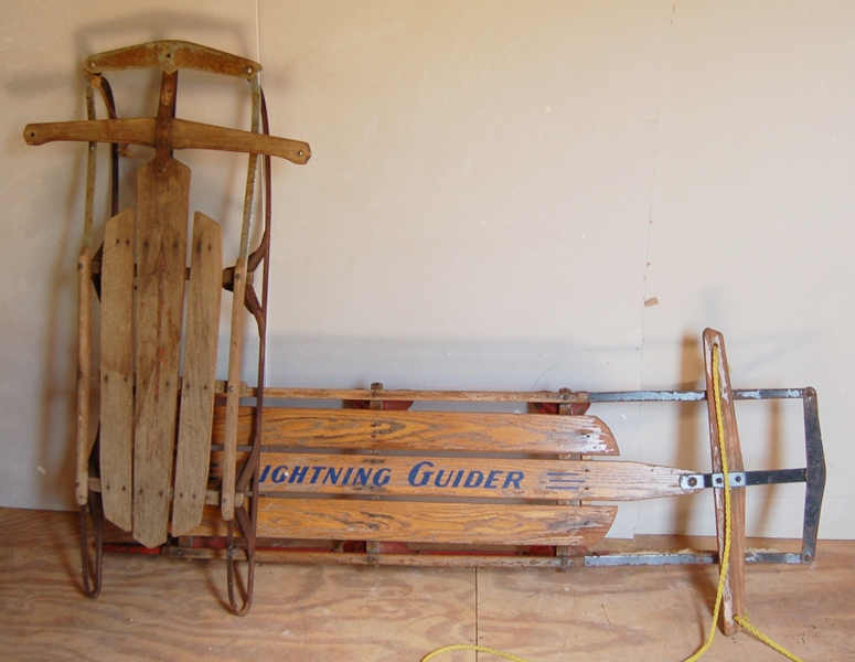 Two Vintage Sleds
