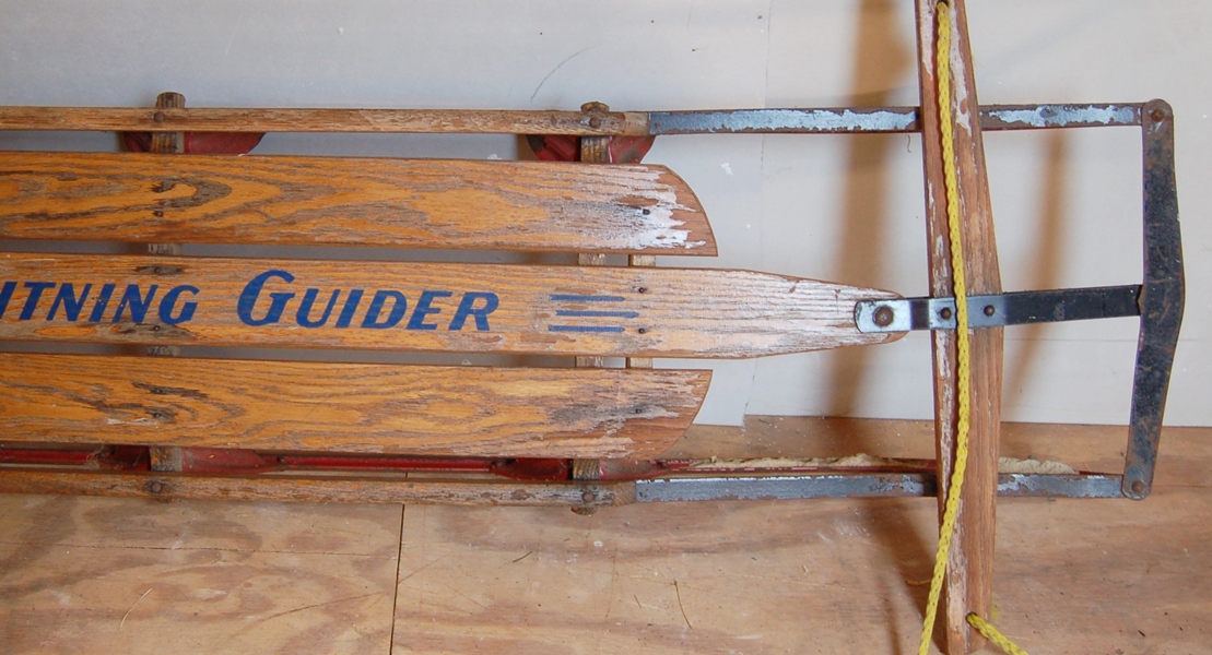 Two Vintage Sleds