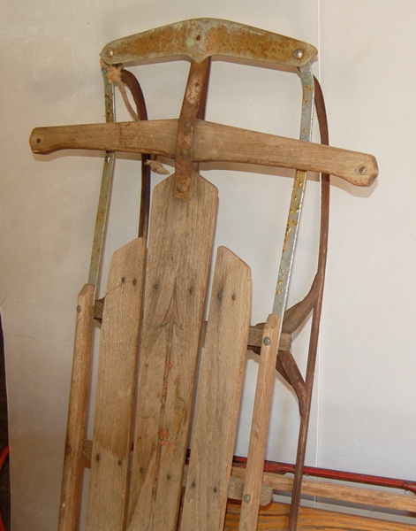 Two Vintage Sleds