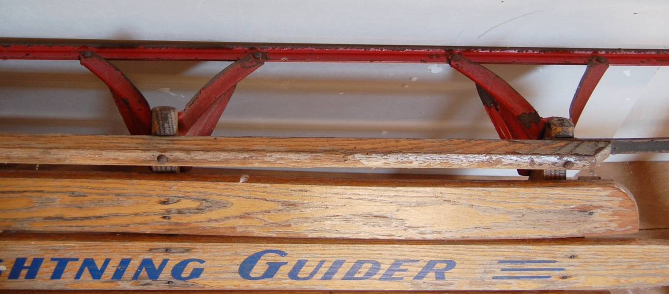Two Vintage Sleds