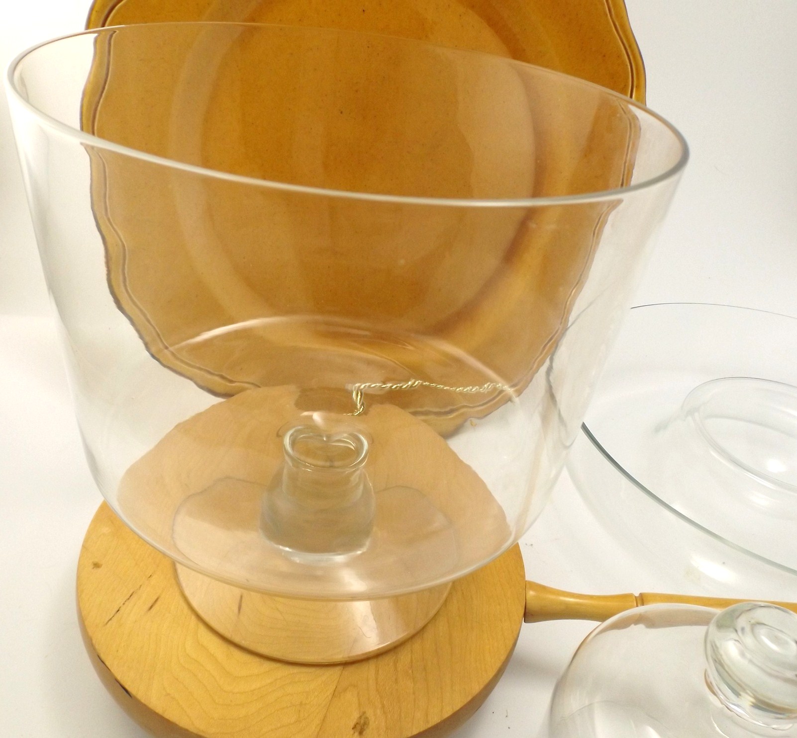 French Terre Provence Platter, Trifle Bowl and Kitchenalia Group