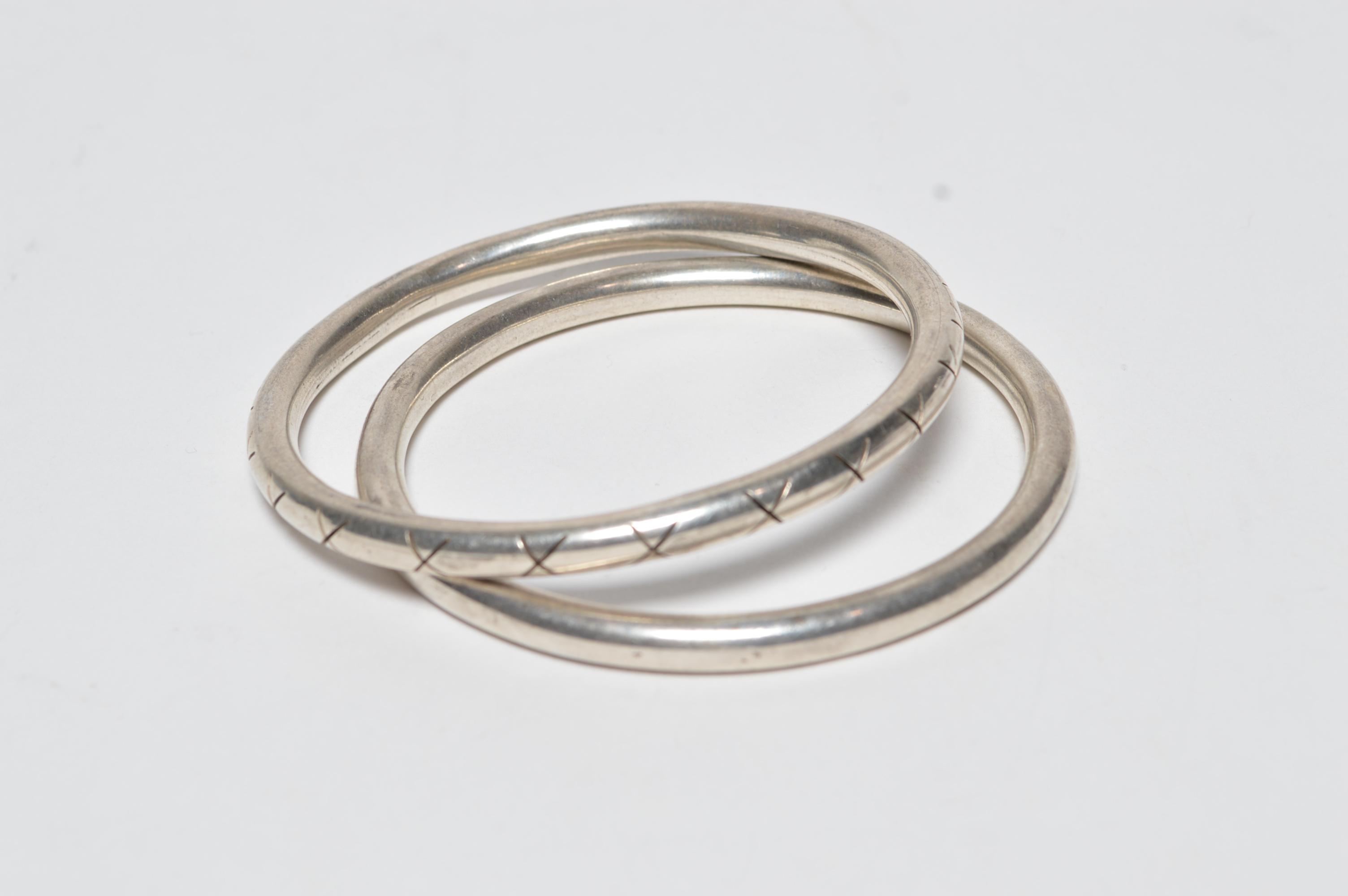 Vintage Sterling Silver Mexican Bangles