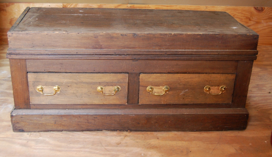 Armoire Base With Hinged Top