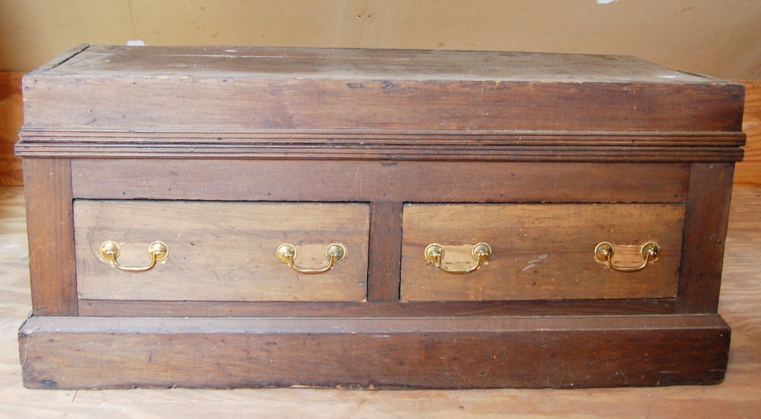 Armoire Base With Hinged Top