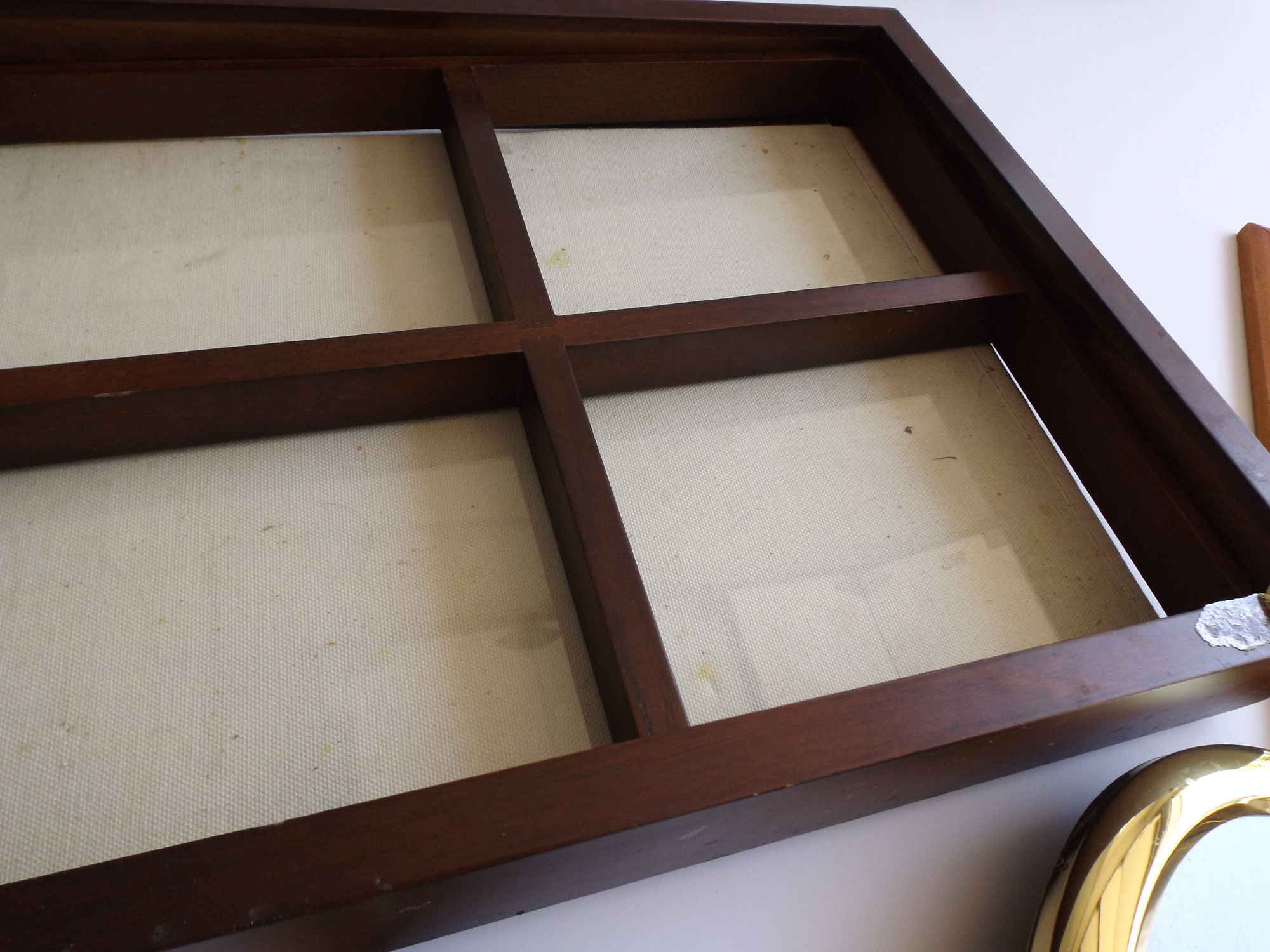 Group of Frames with Two Vintage Shadow Boxes