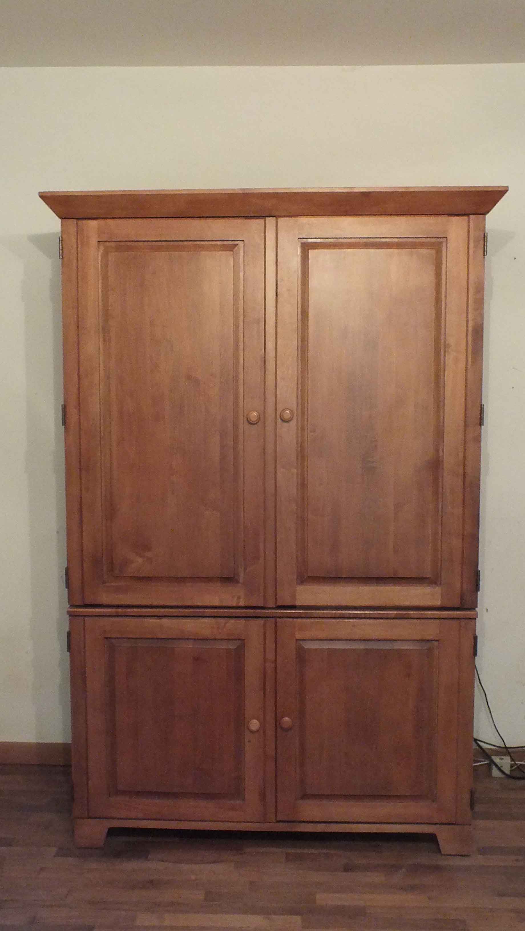 Ethan Allen "Hide a Desk" Armoire