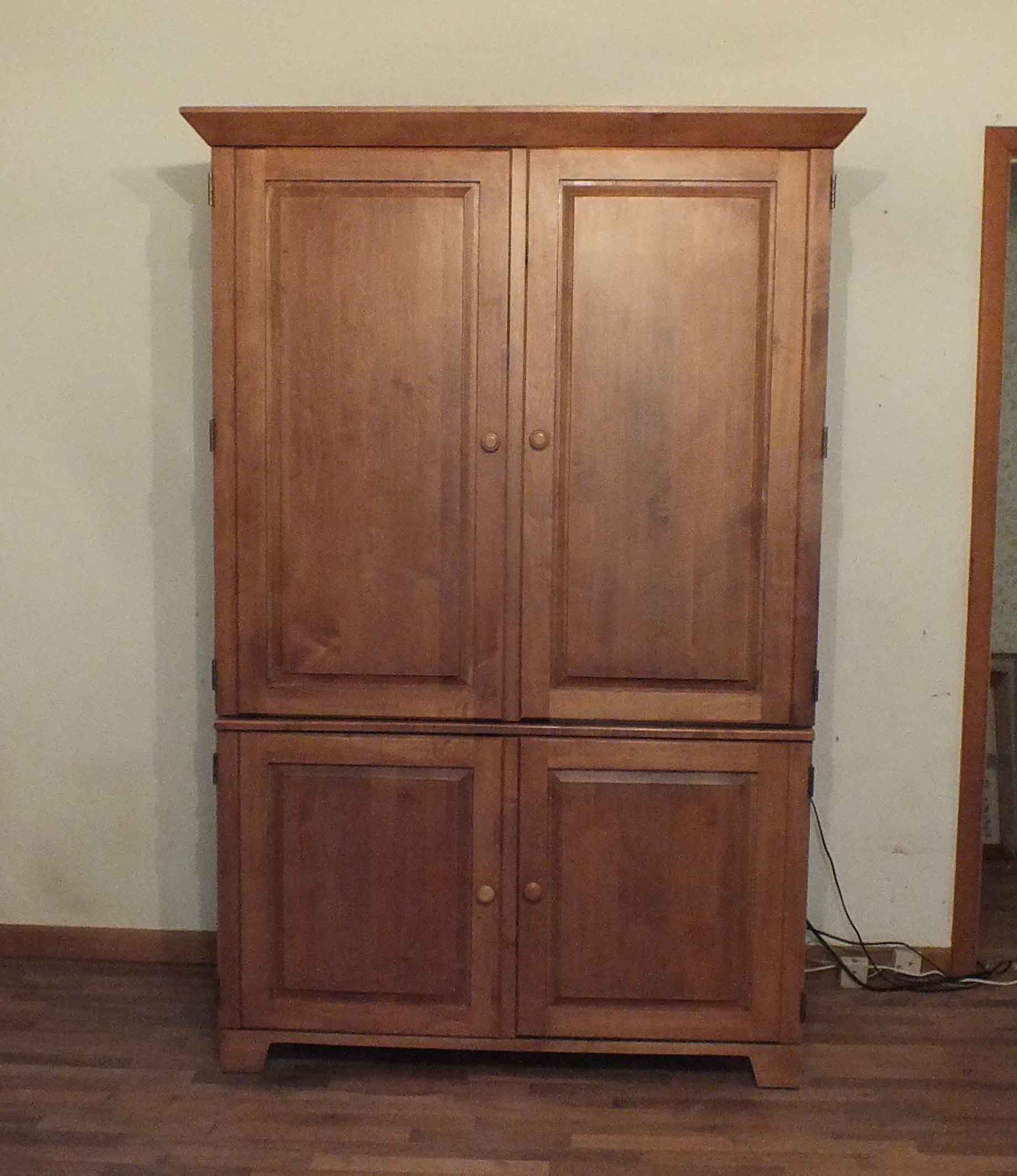 Ethan Allen "Hide a Desk" Armoire